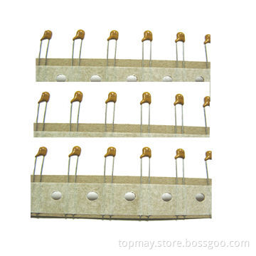 Multilayer Ceramic Capacitors with 100V/DC Rated Voltage and 0R5 to 104 Capacitance RangeNew
